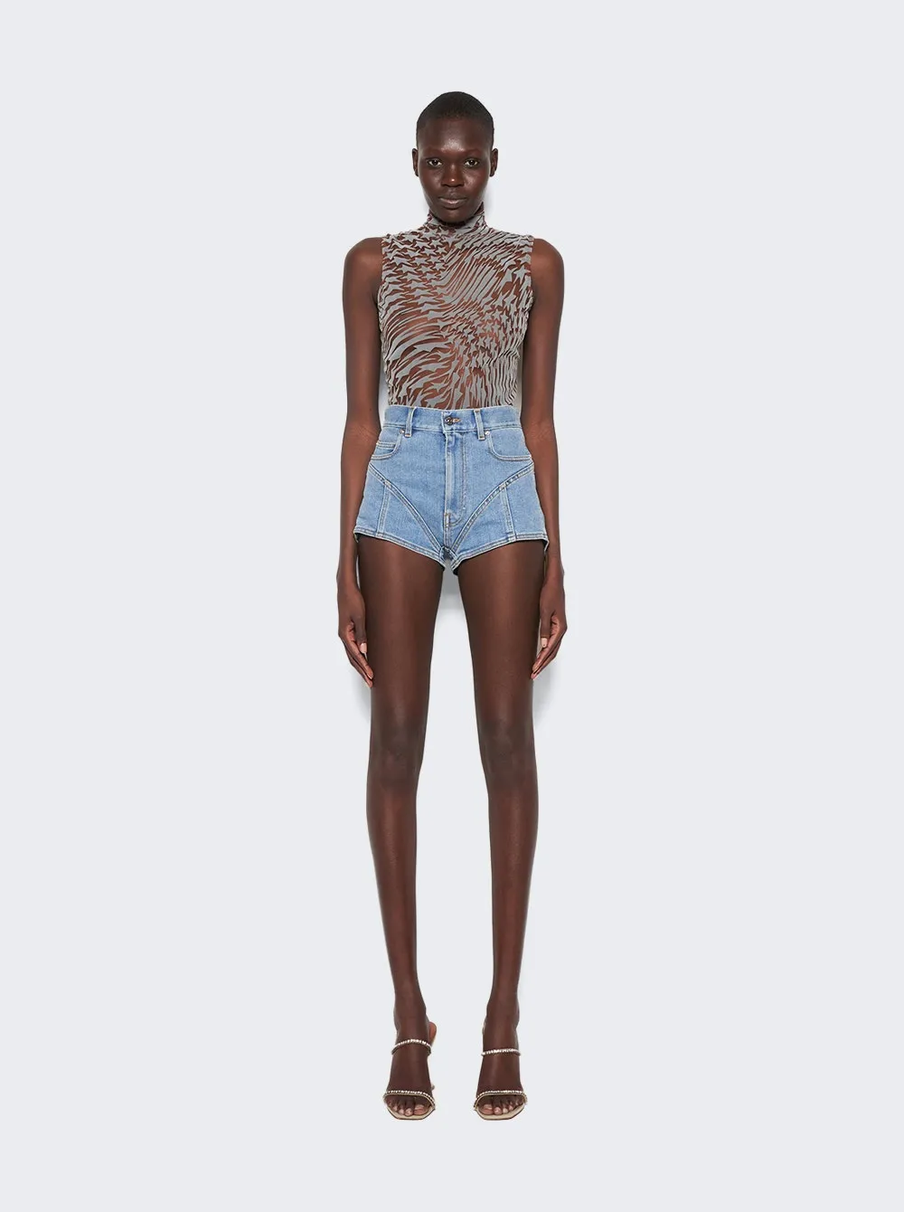 Star Print Bodysuit