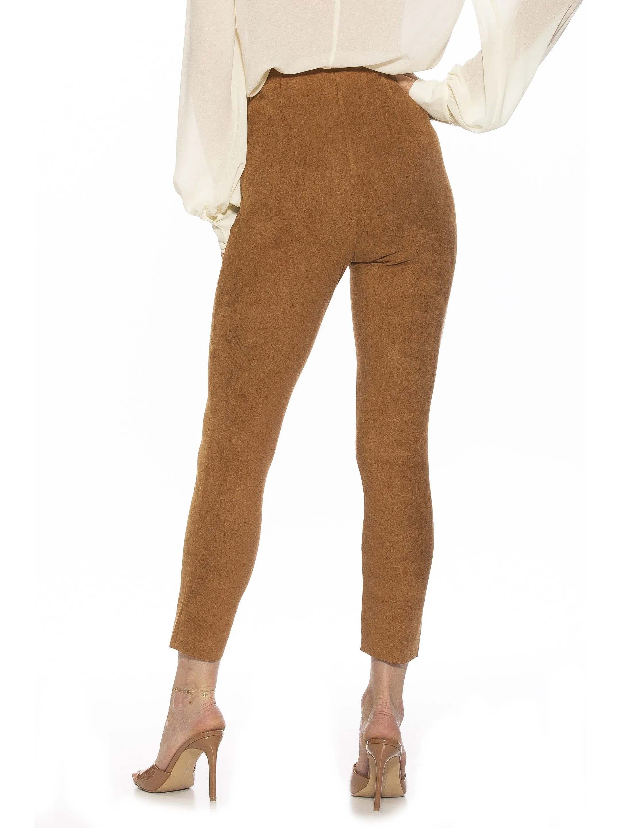 Suede Pants