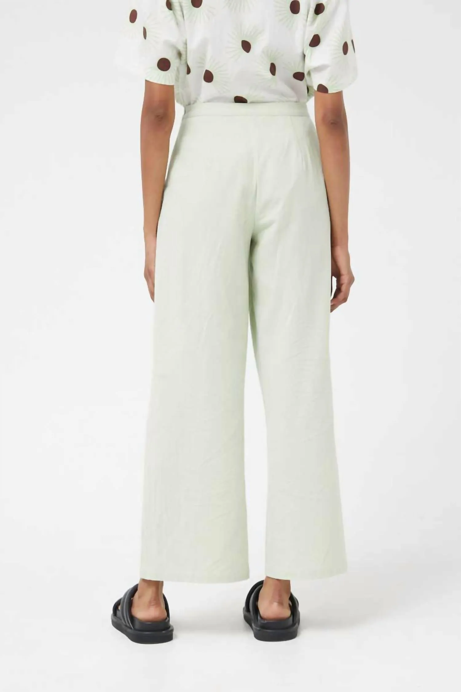 Summer Weight Trouser In Mint