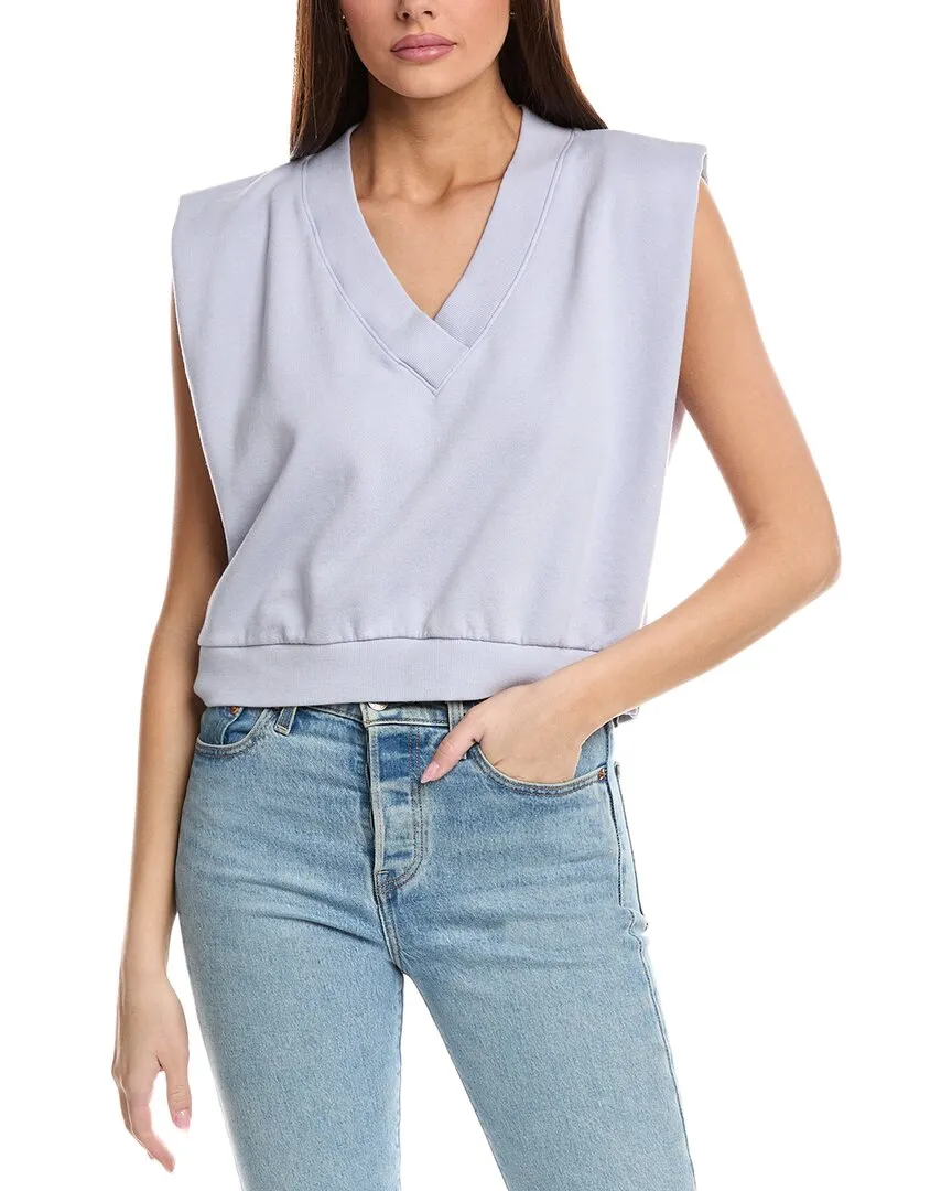 SUNDRY Sleeveless Sweatshirt