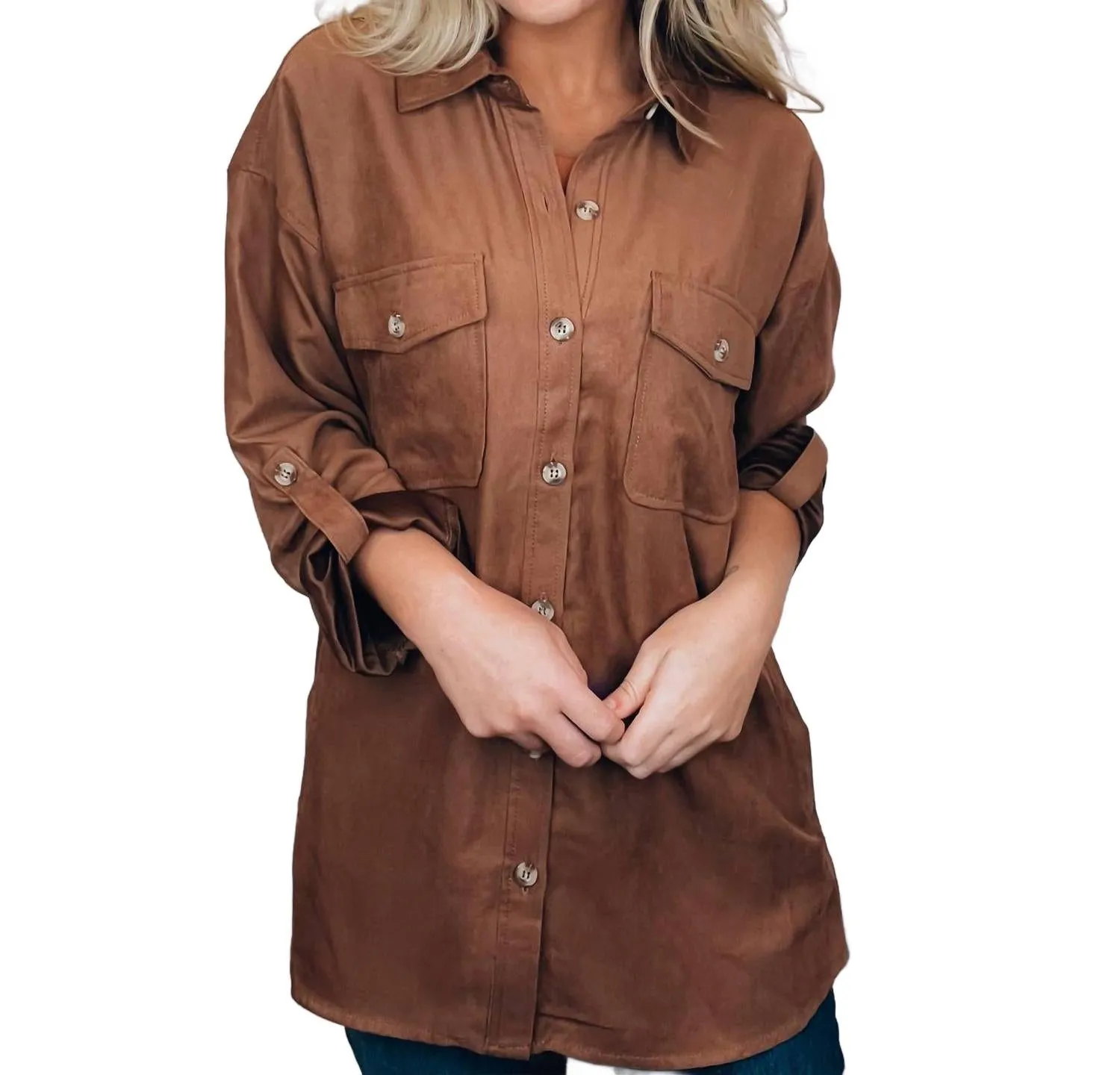 Super Chill Top In Brown