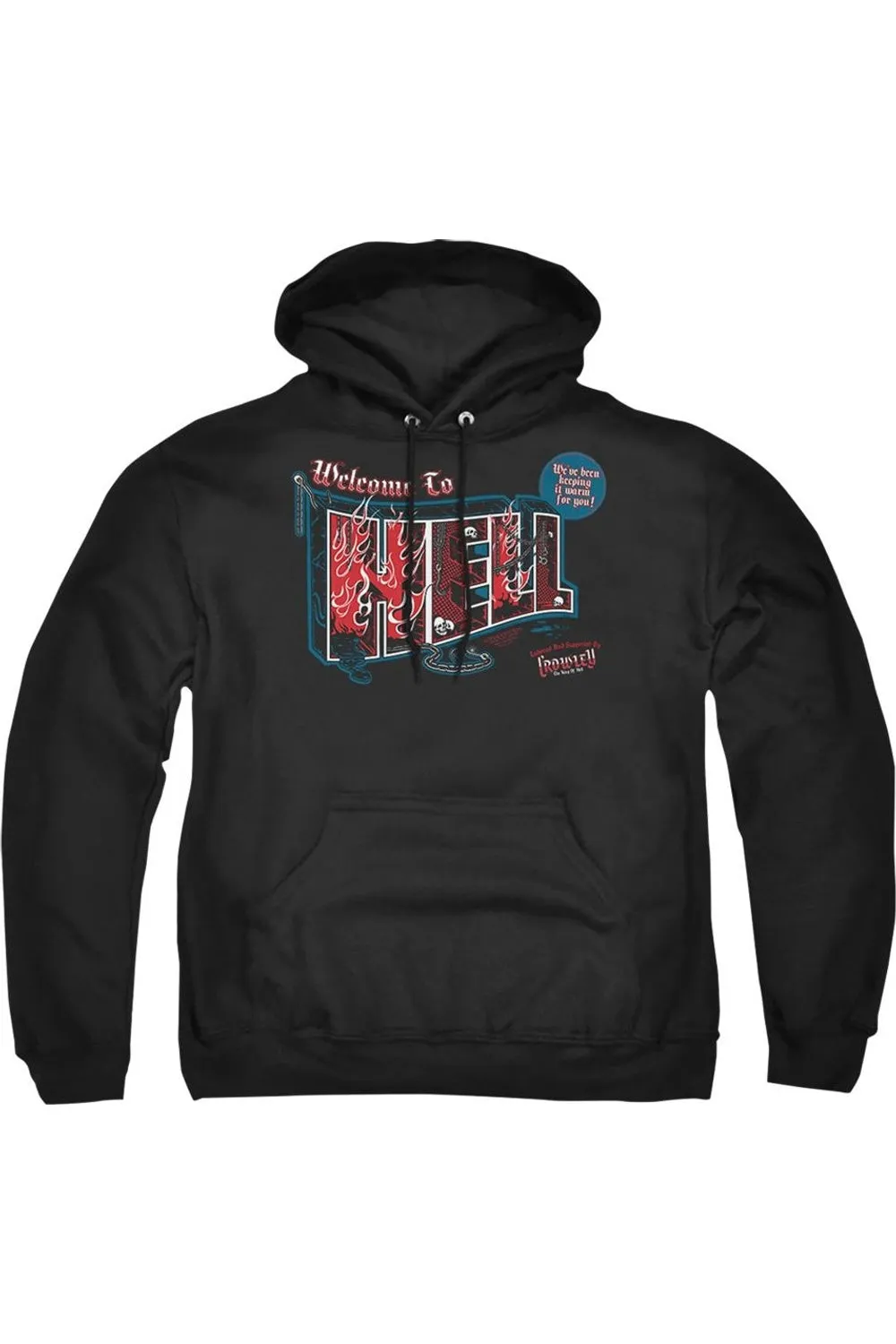 Supernatural Welcome Adult Pull Over Hoodie / Hooded Sweatshirt