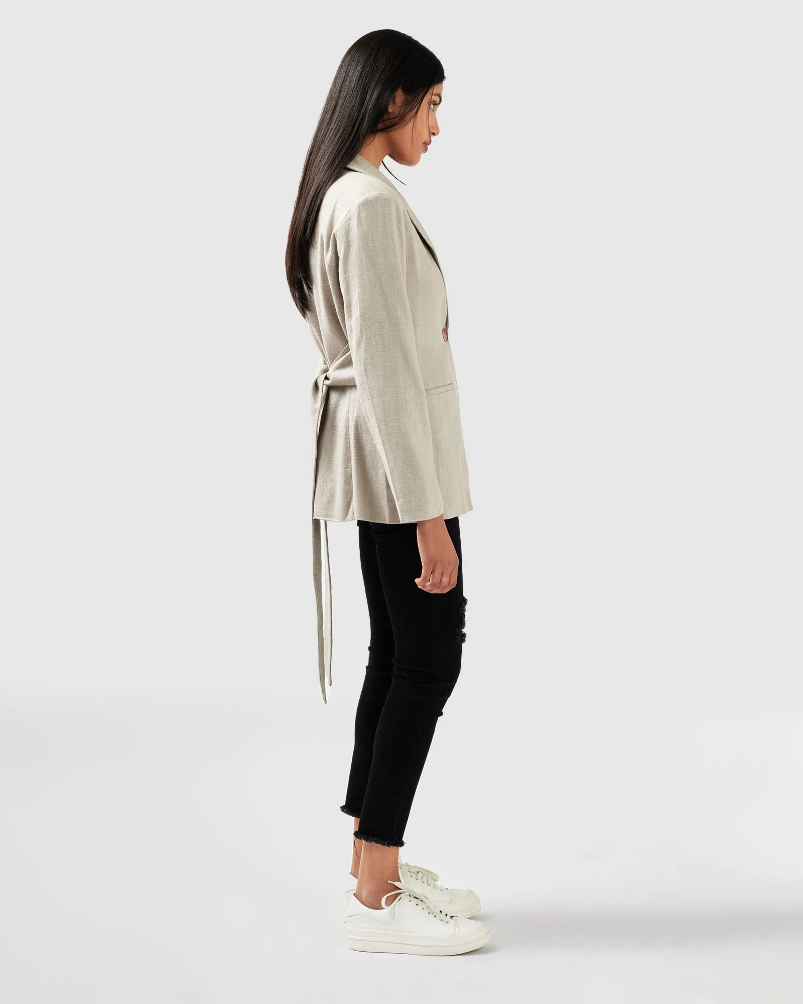 Synergy Wrap Blazer