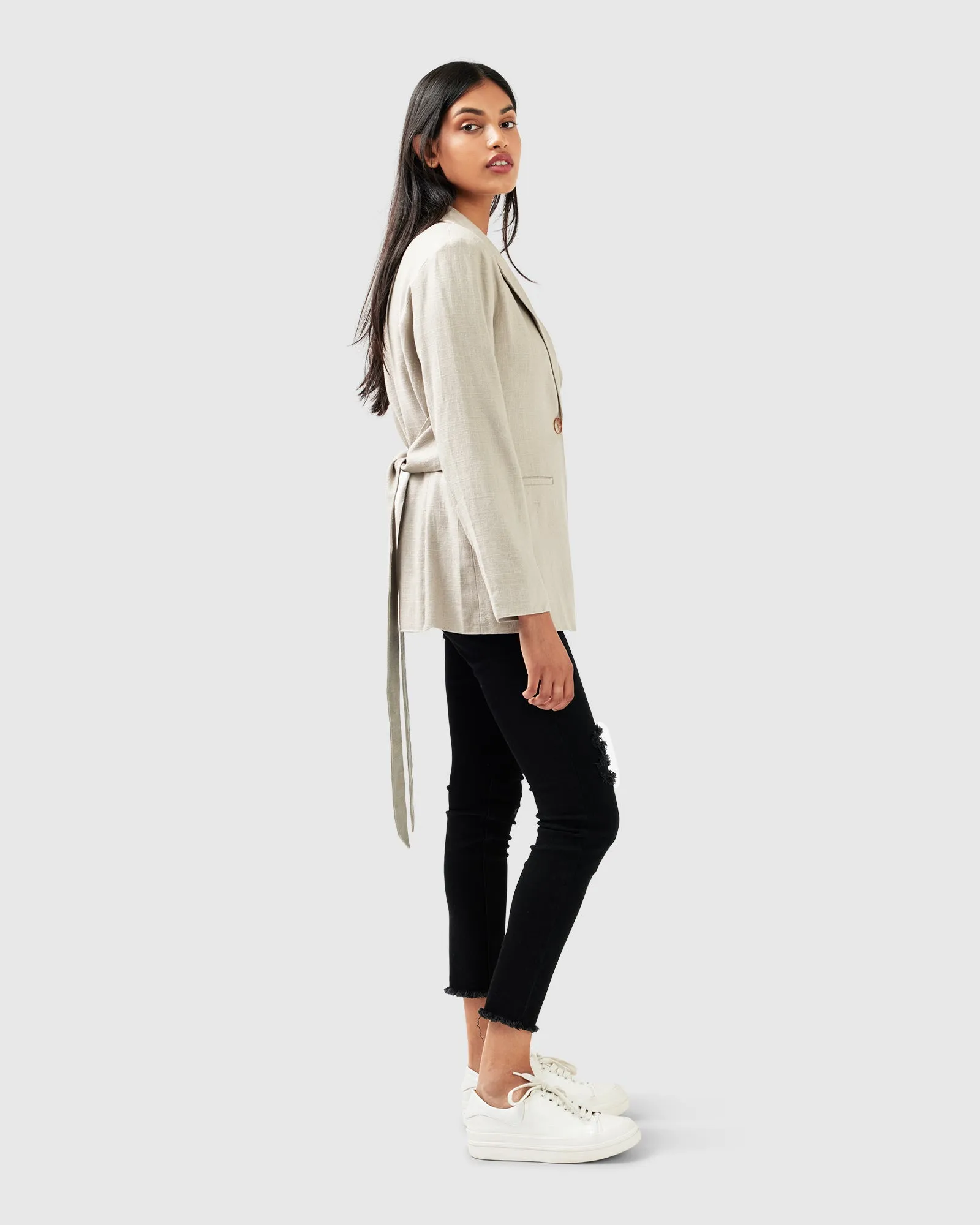 Synergy Wrap Blazer