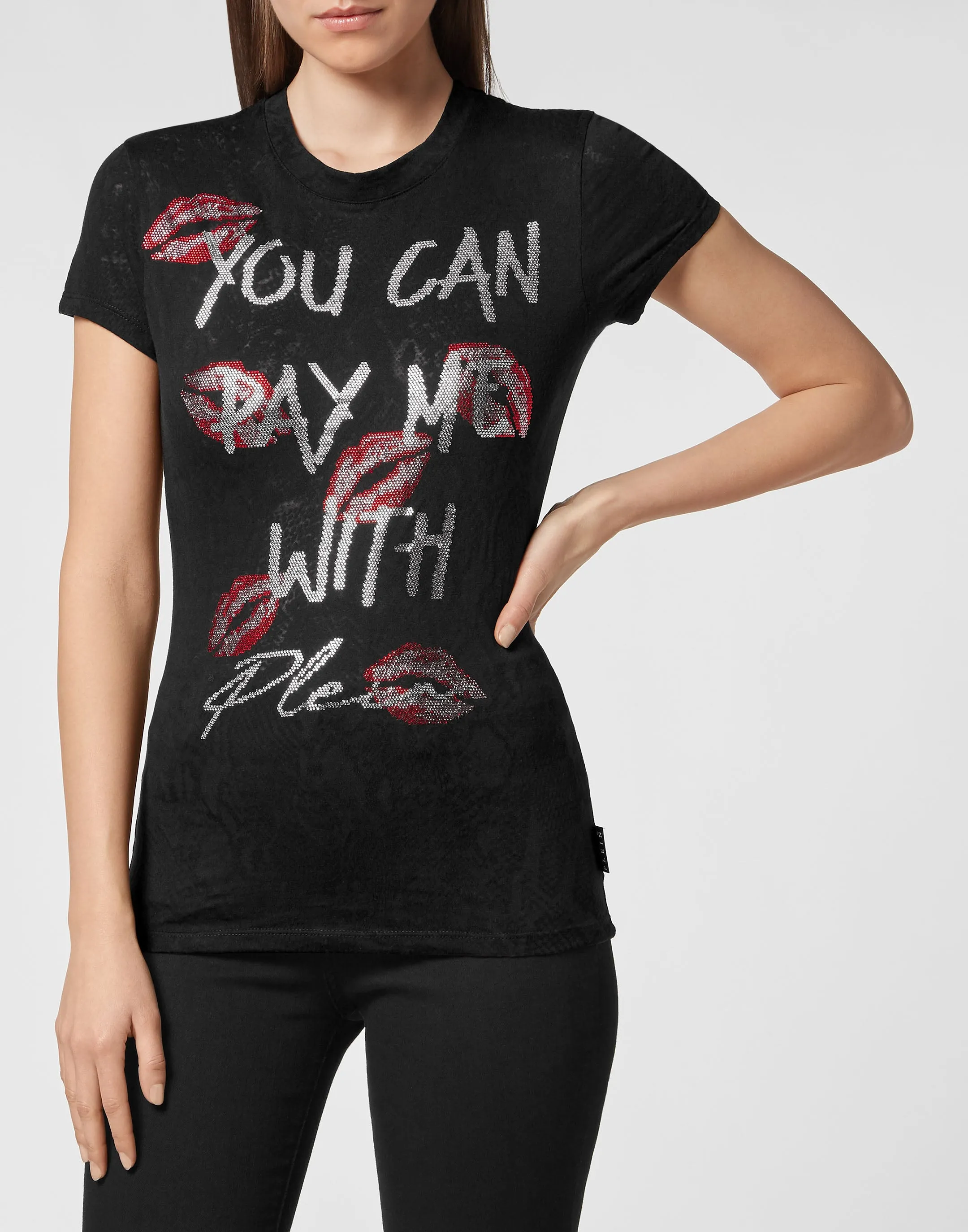 T-shirt Sexy Pure with Crystals
