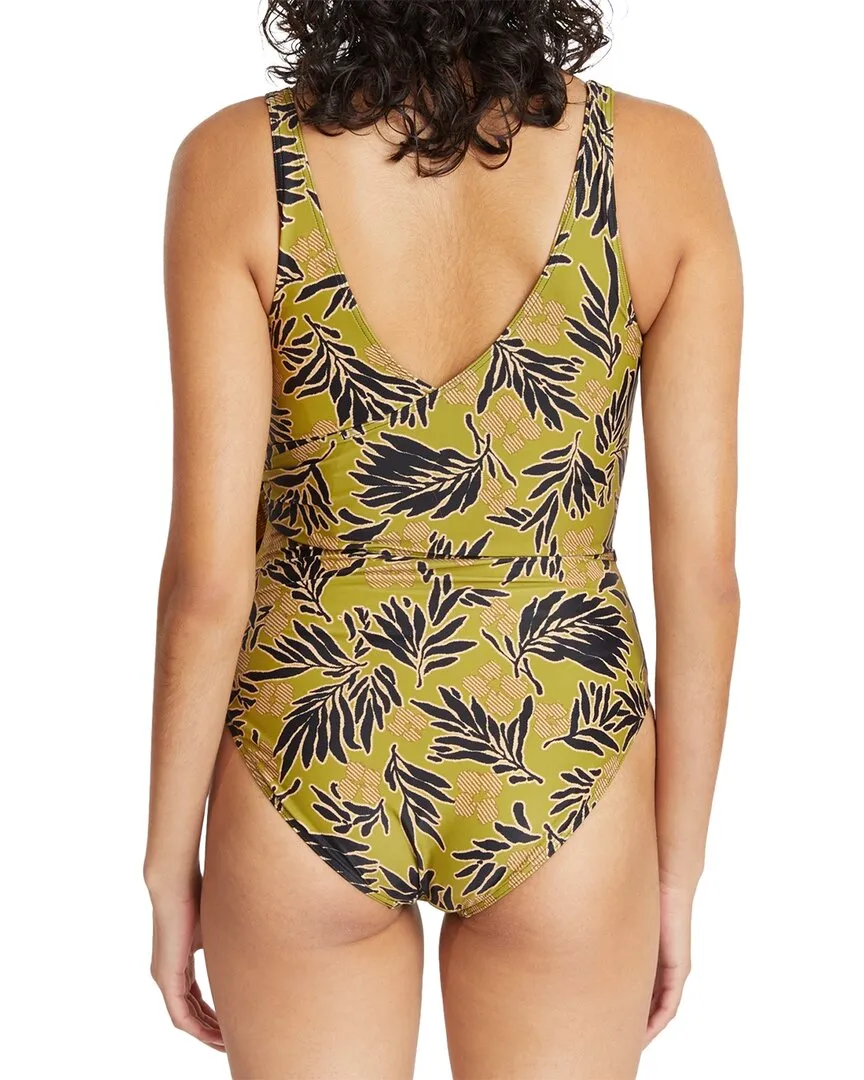 Tanya Taylor Kelly Wrap One-Piece