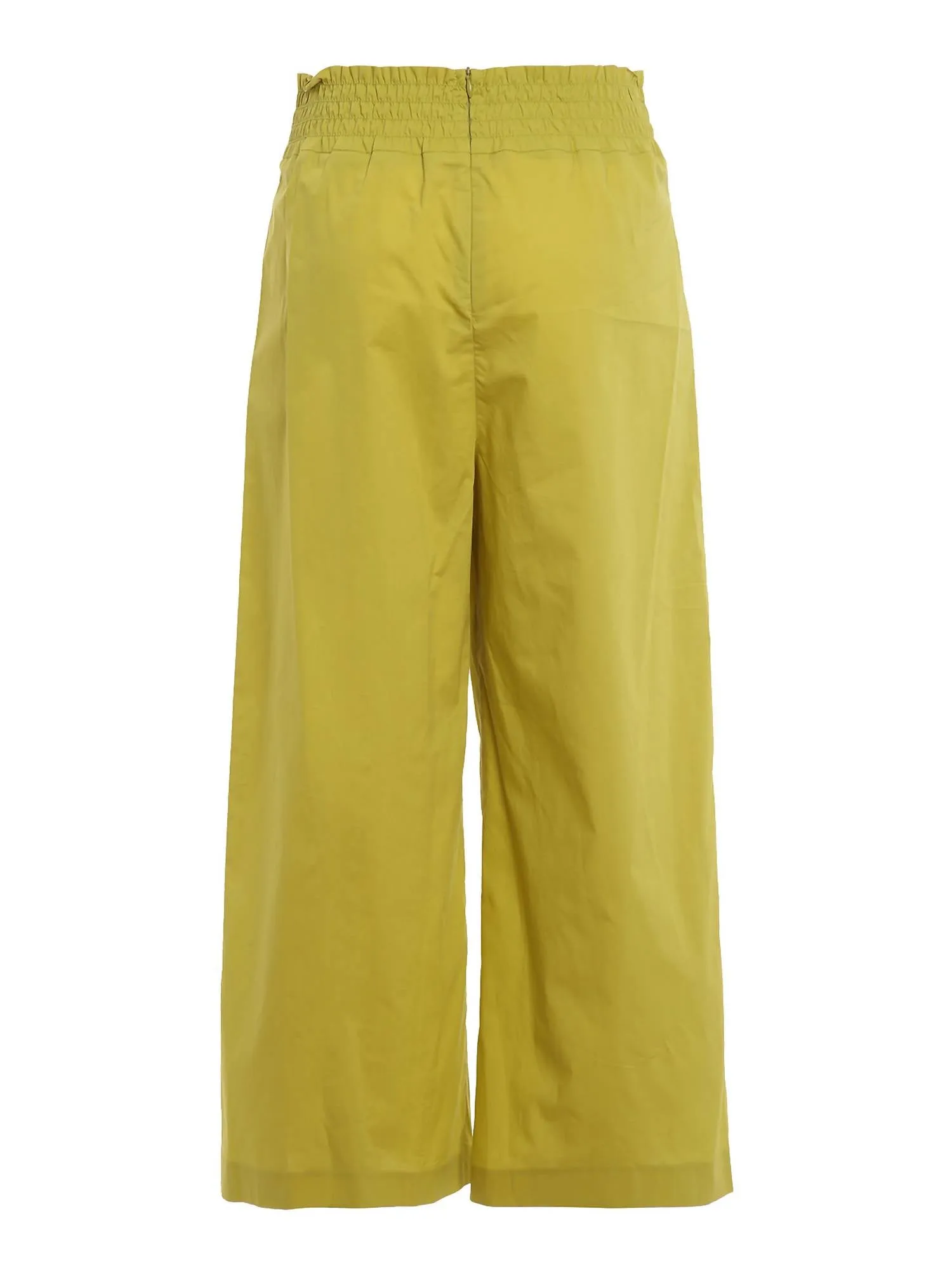 Teso Cotton Crop Trouser In Lime