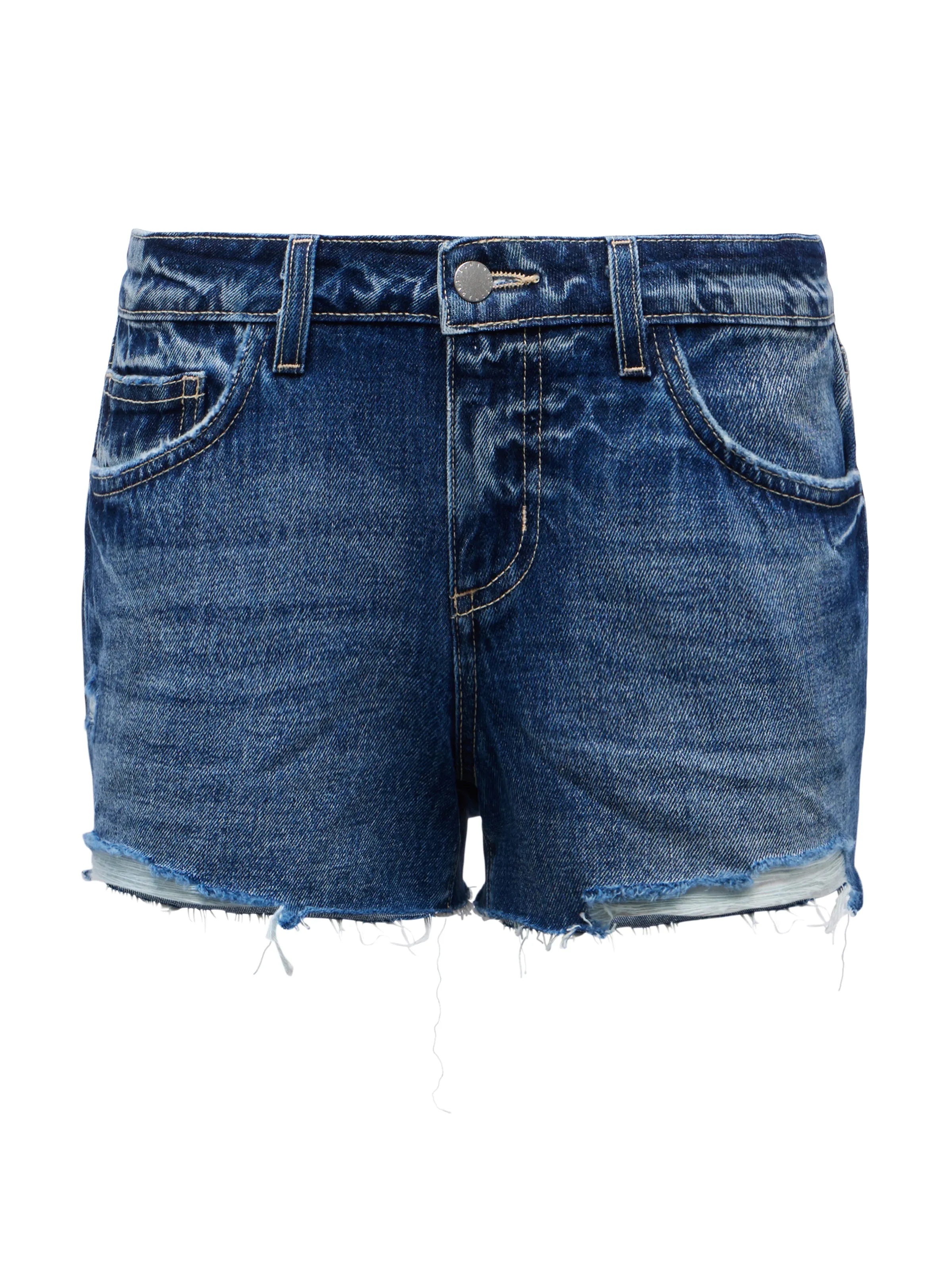 Teya Low-Rise Denim Short