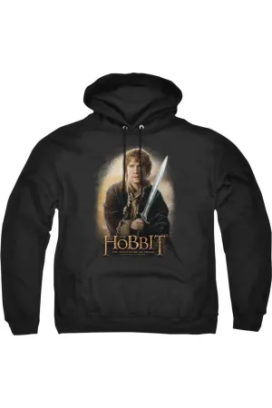 The Hobbit Bilbo And Sting Adult Pull Over Hoodie / Hooded Sweatshirt