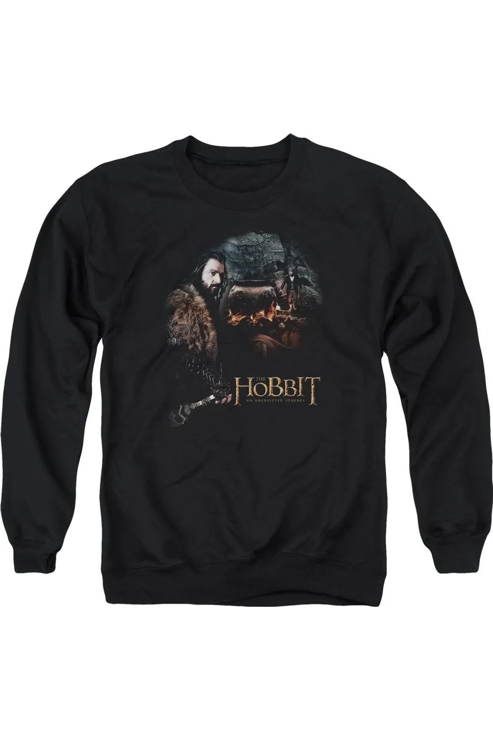 The Hobbit Cauldron Adult Crewneck Sweatshirt