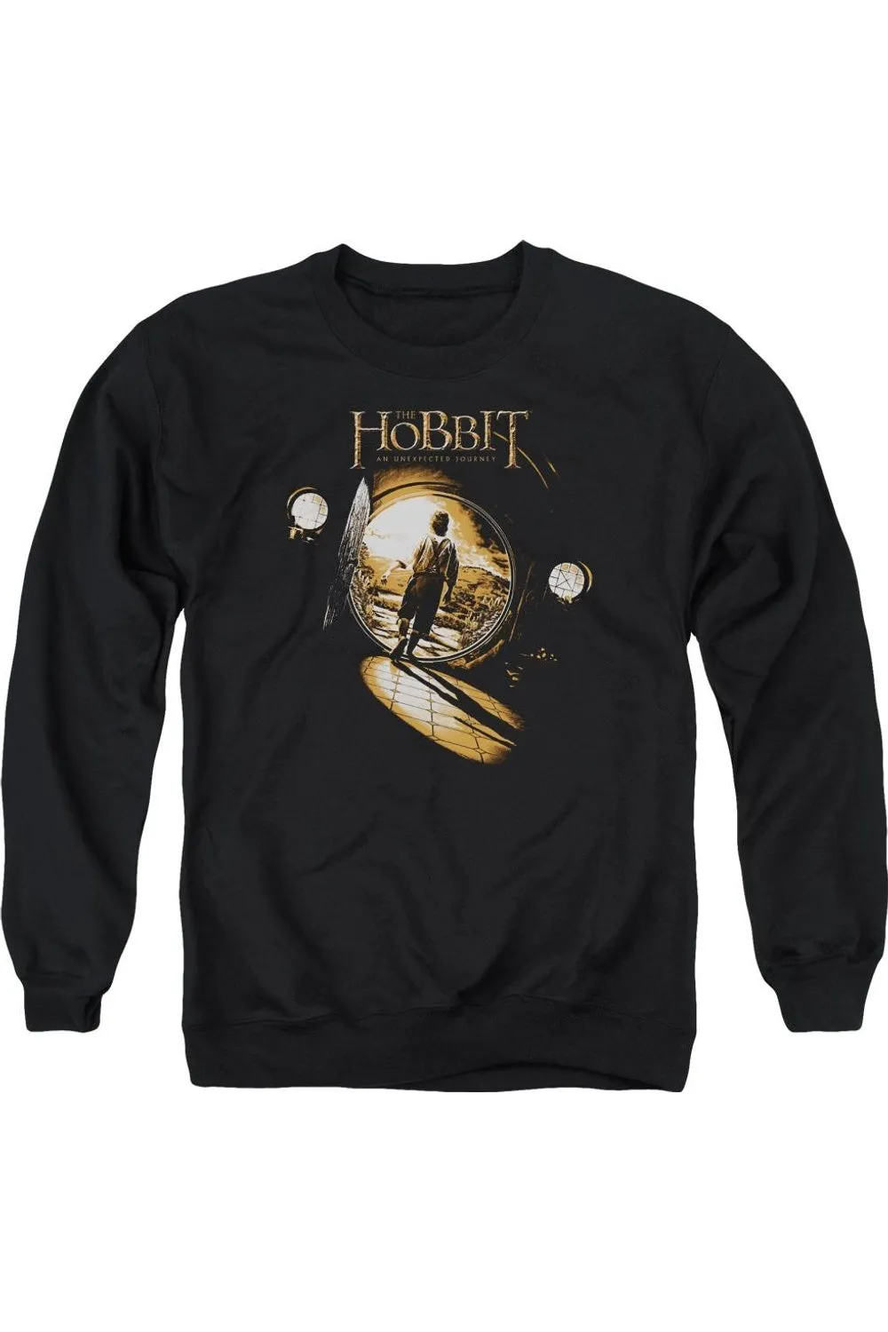 The Hobbit Hobbit Hole Adult Crewneck Sweatshirt