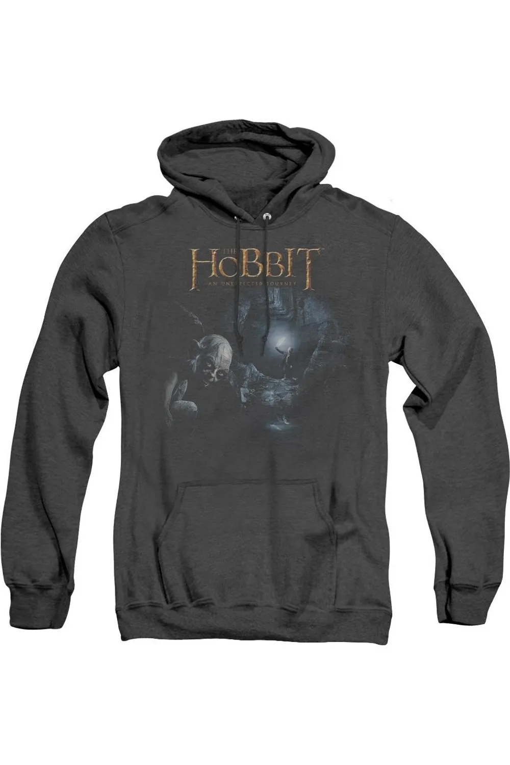 The Hobbit Light Adult Heather Hoodie / Hooded Sweatshirt