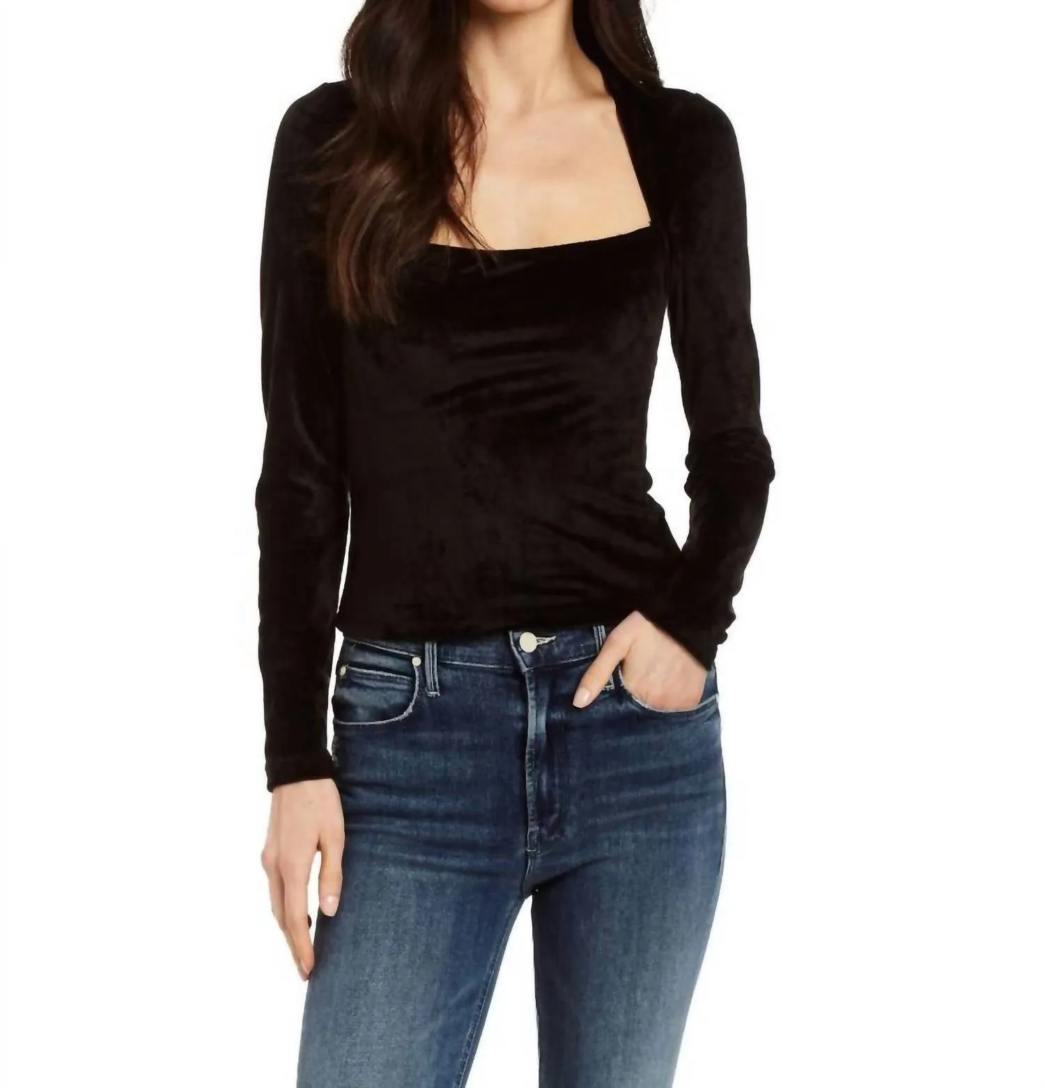 The Mae Top In Black