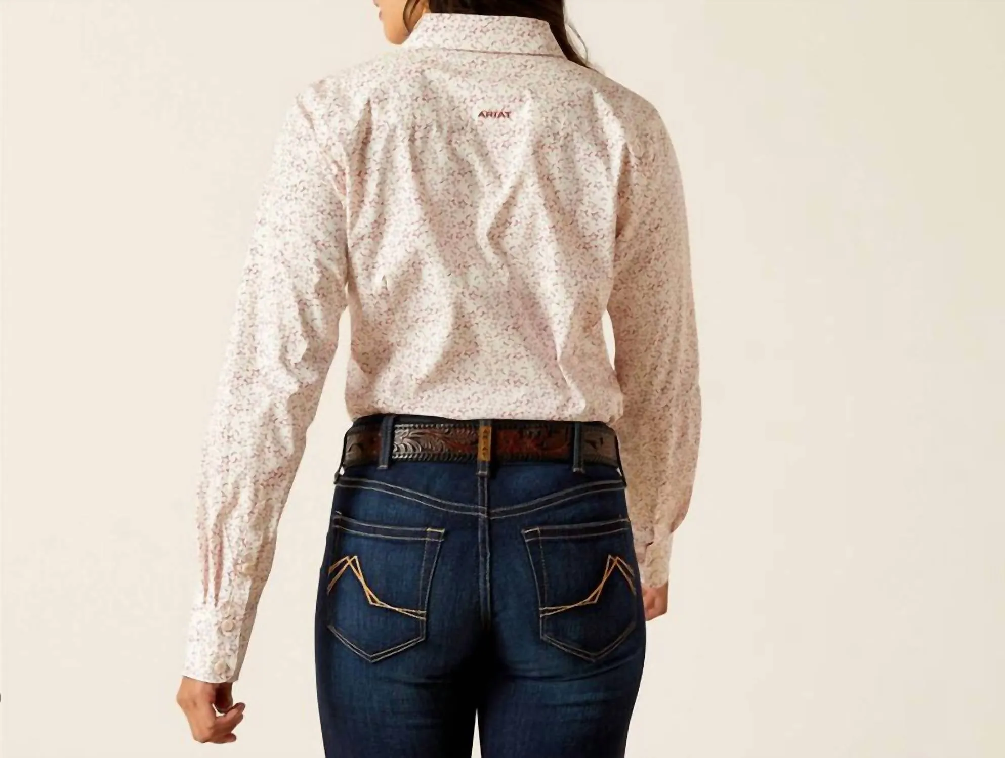 The Union Star Kirby Stretch Shirt - Plus In Dark Mauve