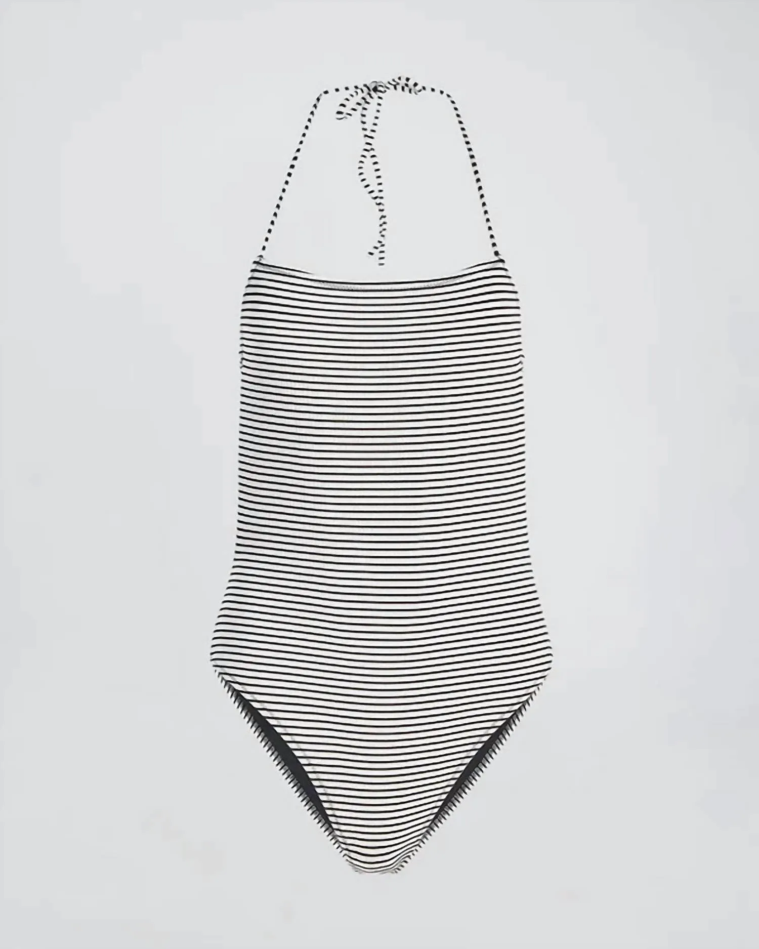 The Zaria One Piece Swimsuit In Classic Breton Stripe