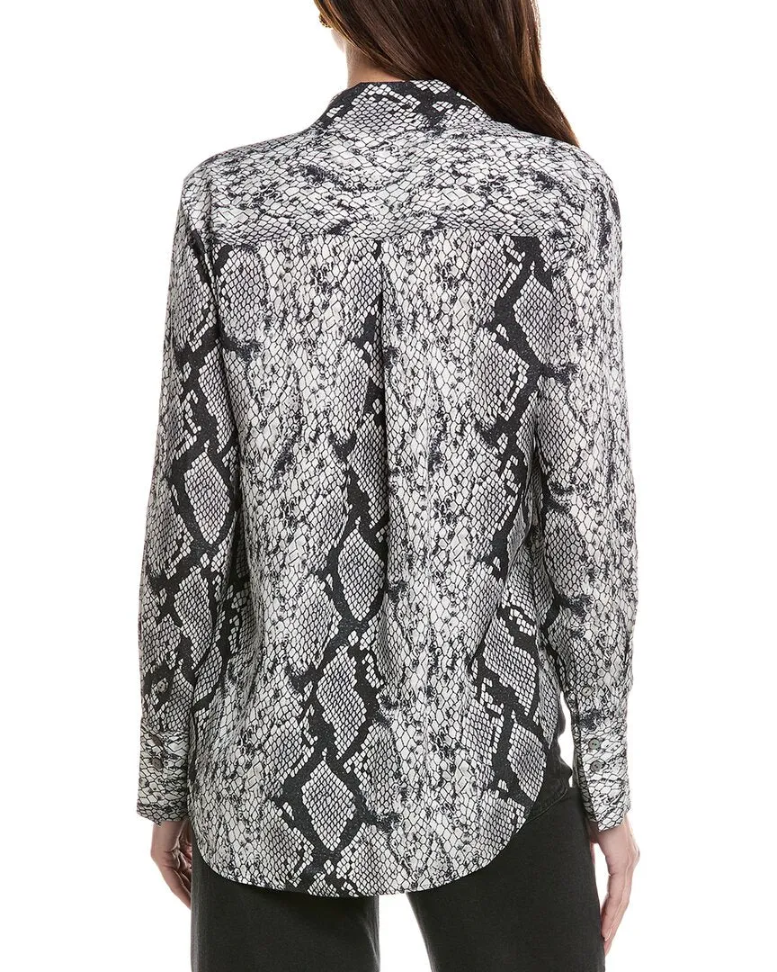 Theory Sunday Silk Shirt