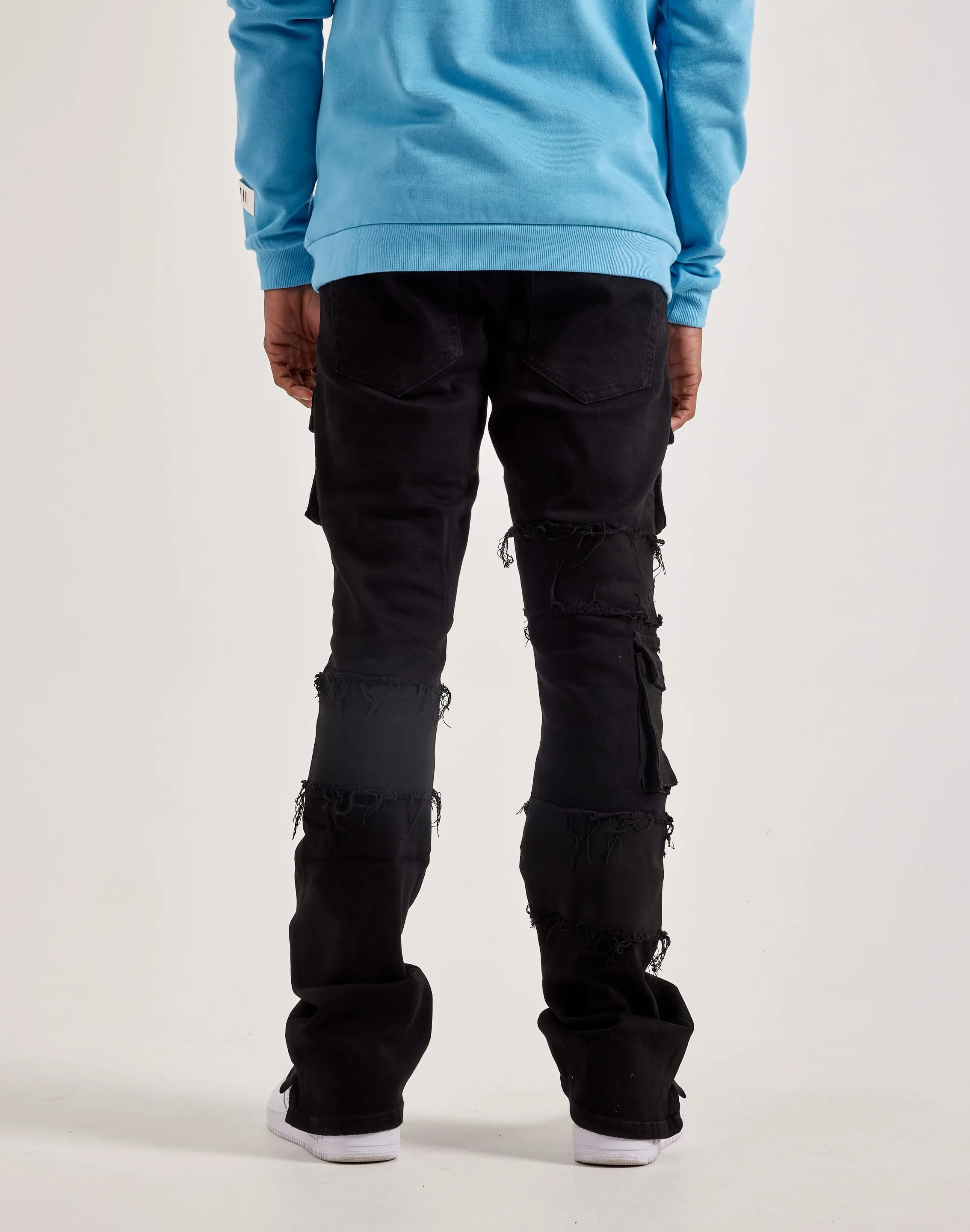 THRT Stacked Cargo Denim Jeans
