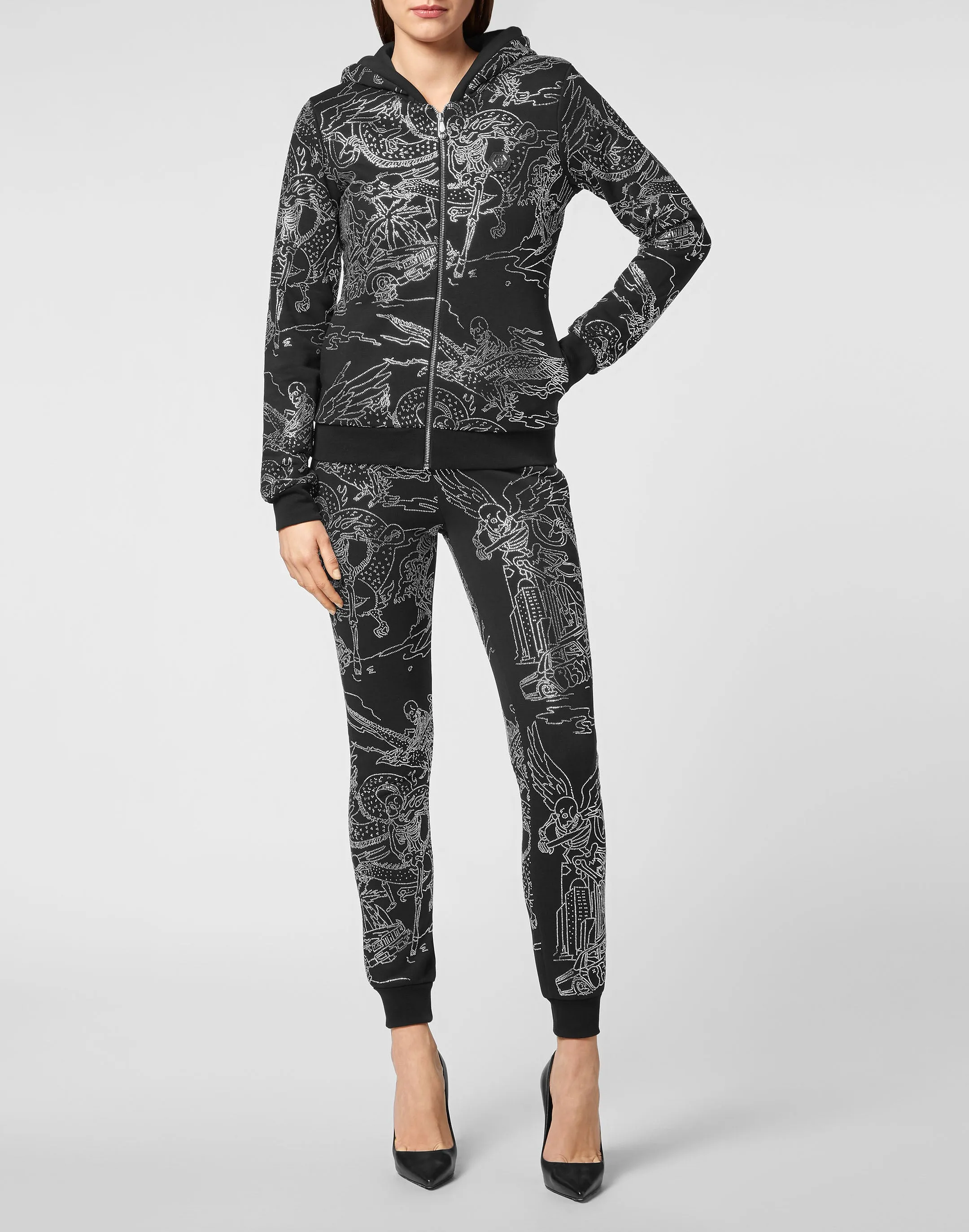 Tracksuit Top/Trousers Stones Skeleton tattoo