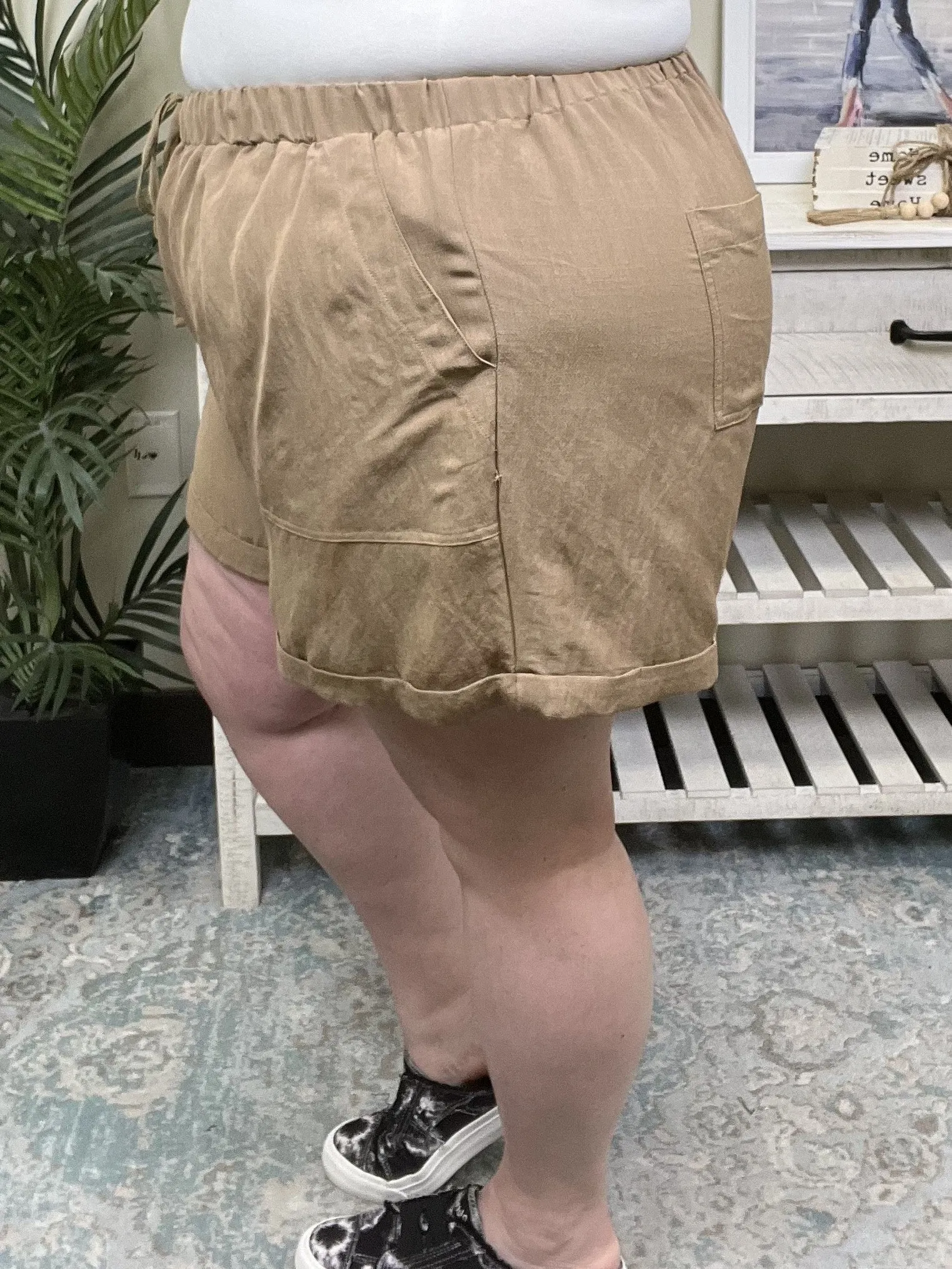 Tropical Fun Women's Drawstring Shorts *Final Sale*