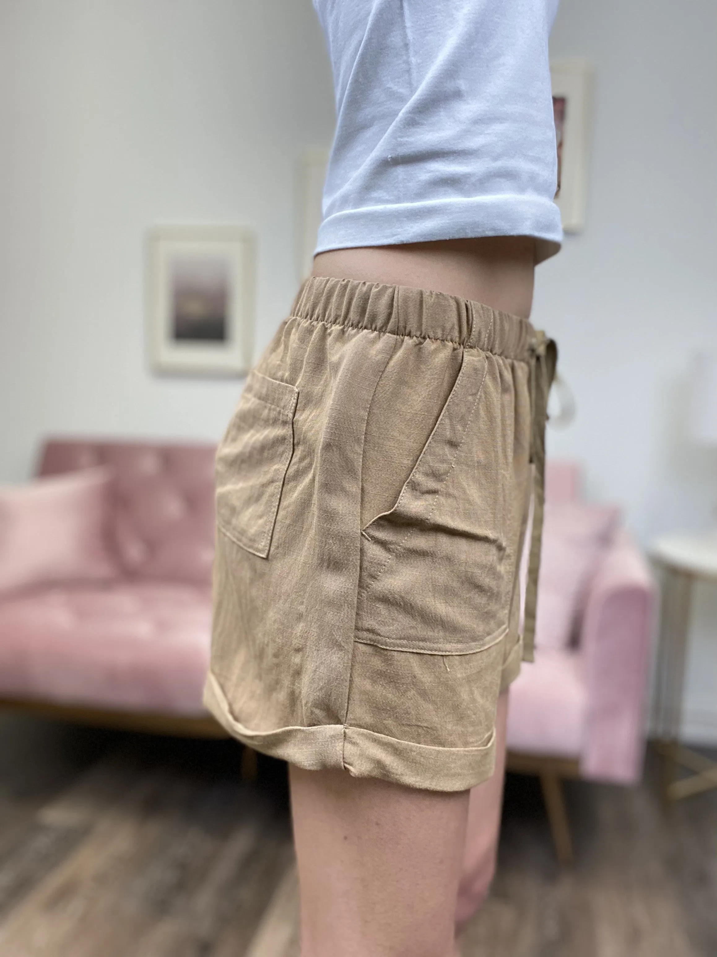 Tropical Fun Women's Drawstring Shorts *Final Sale*
