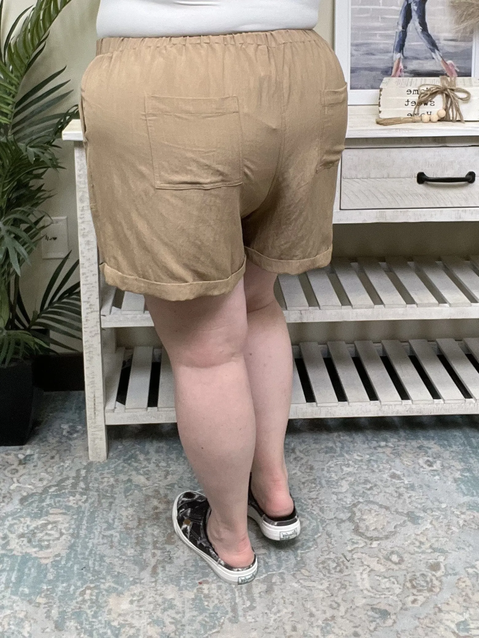 Tropical Fun Women's Drawstring Shorts *Final Sale*
