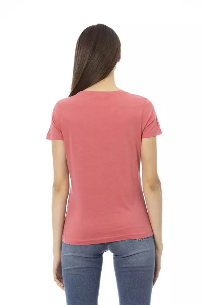 Trussardi Action Chic  Short Sleeve Fashion Women's Tee