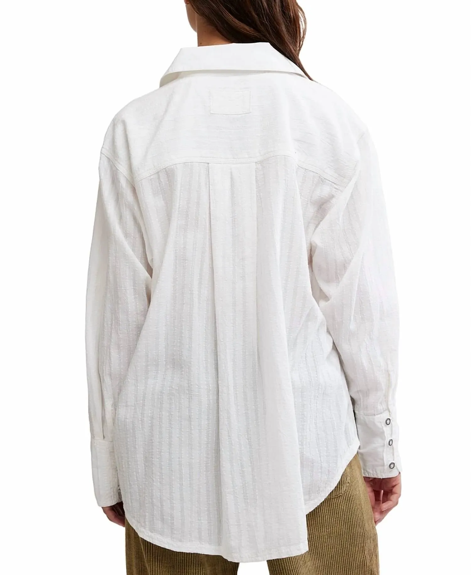 Tuxy Vibes Shirt In Optic White