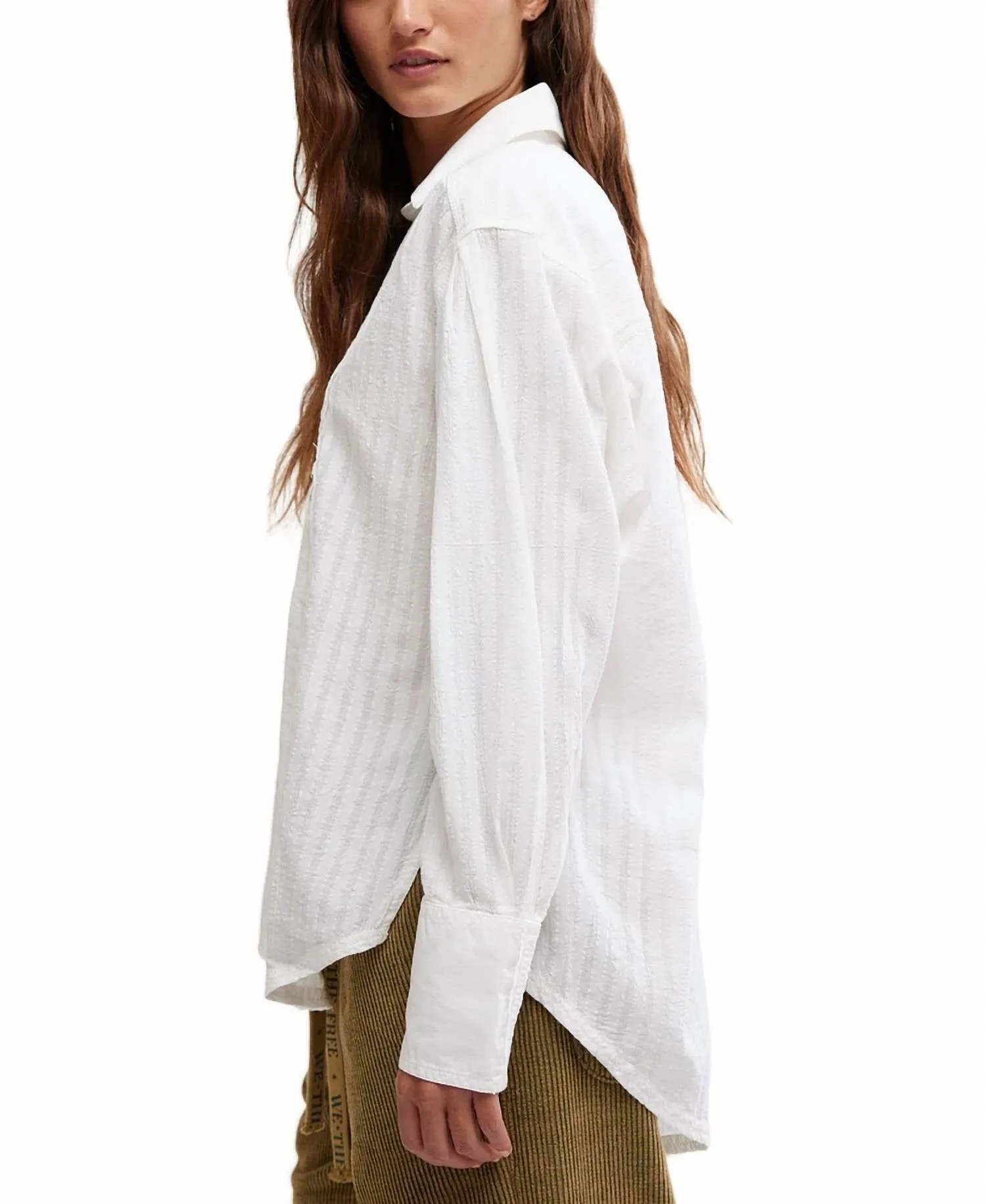 Tuxy Vibes Shirt In Optic White