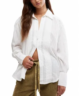 Tuxy Vibes Shirt In Optic White