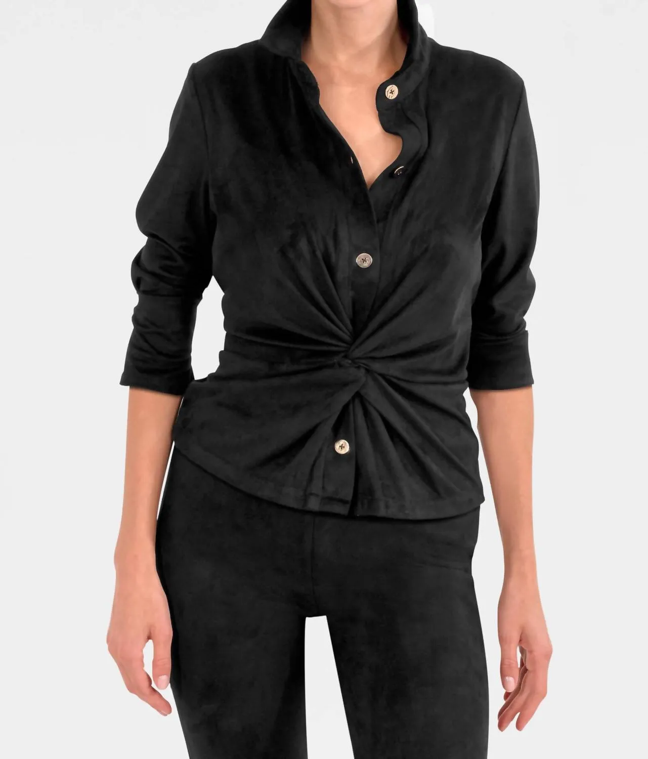 Twist & Shout Top In Black