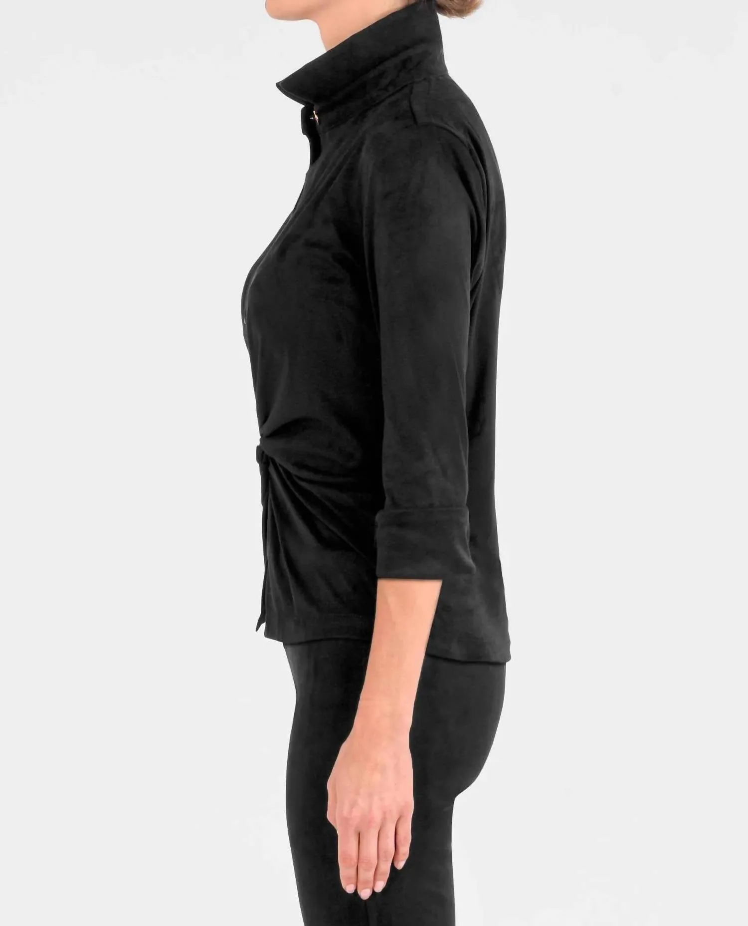 Twist & Shout Top In Black
