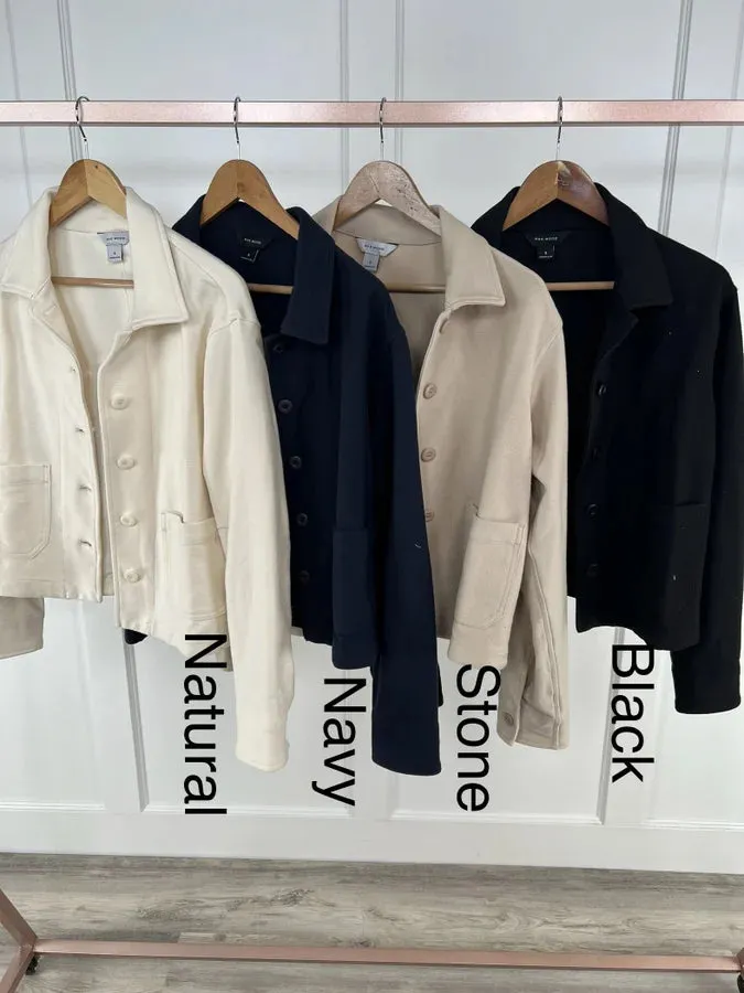 Unique Impression Women's Button Up Jacket