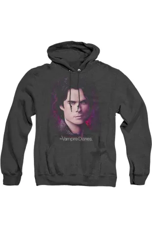 Vampire Diaries Compelling Adult Heather Hoodie / Hooded Sweatshirt