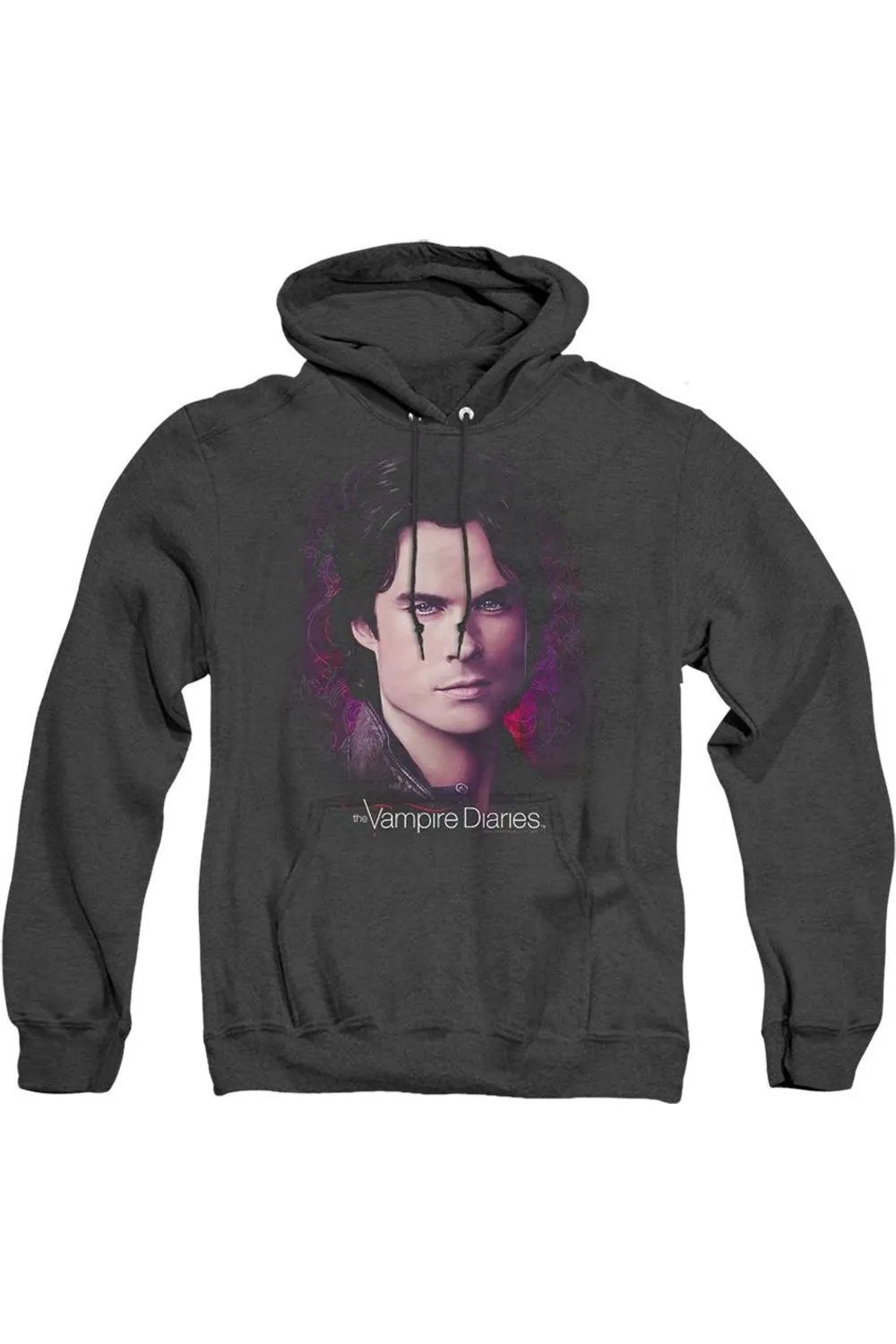 Vampire Diaries Compelling Adult Heather Hoodie / Hooded Sweatshirt