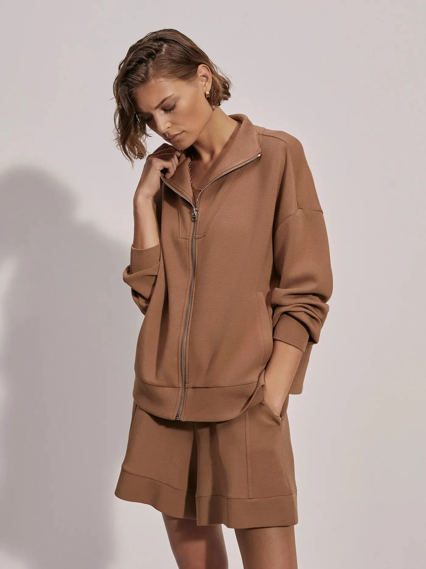 VARLEY: RALSTON ZIP-THROUGH SWEAT