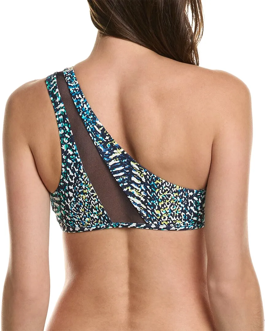 Vince Camuto One-Shoulder Bikini Top