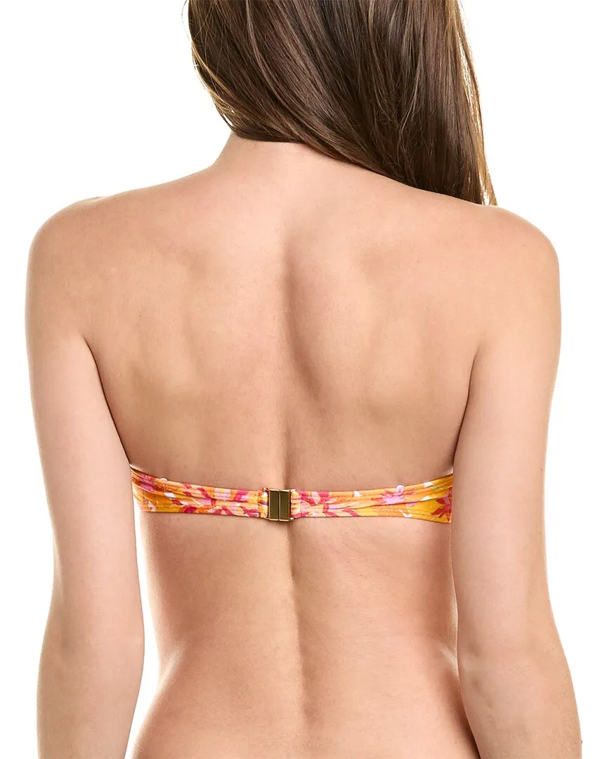 ViX Lowana Mustard Knot Bandeau Top