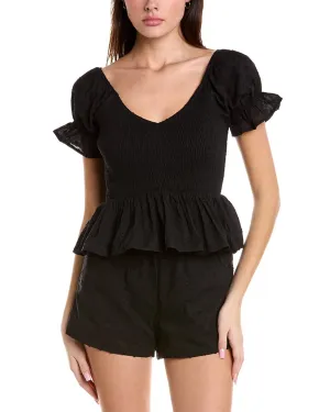 We Are Kindred Giovanna Peplum Top