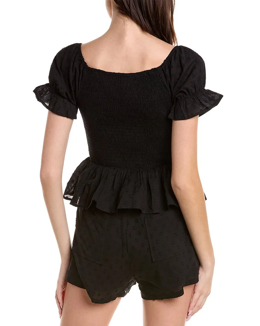 We Are Kindred Giovanna Peplum Top