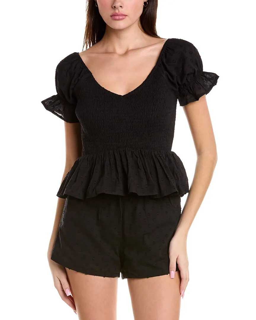 We Are Kindred Giovanna Peplum Top