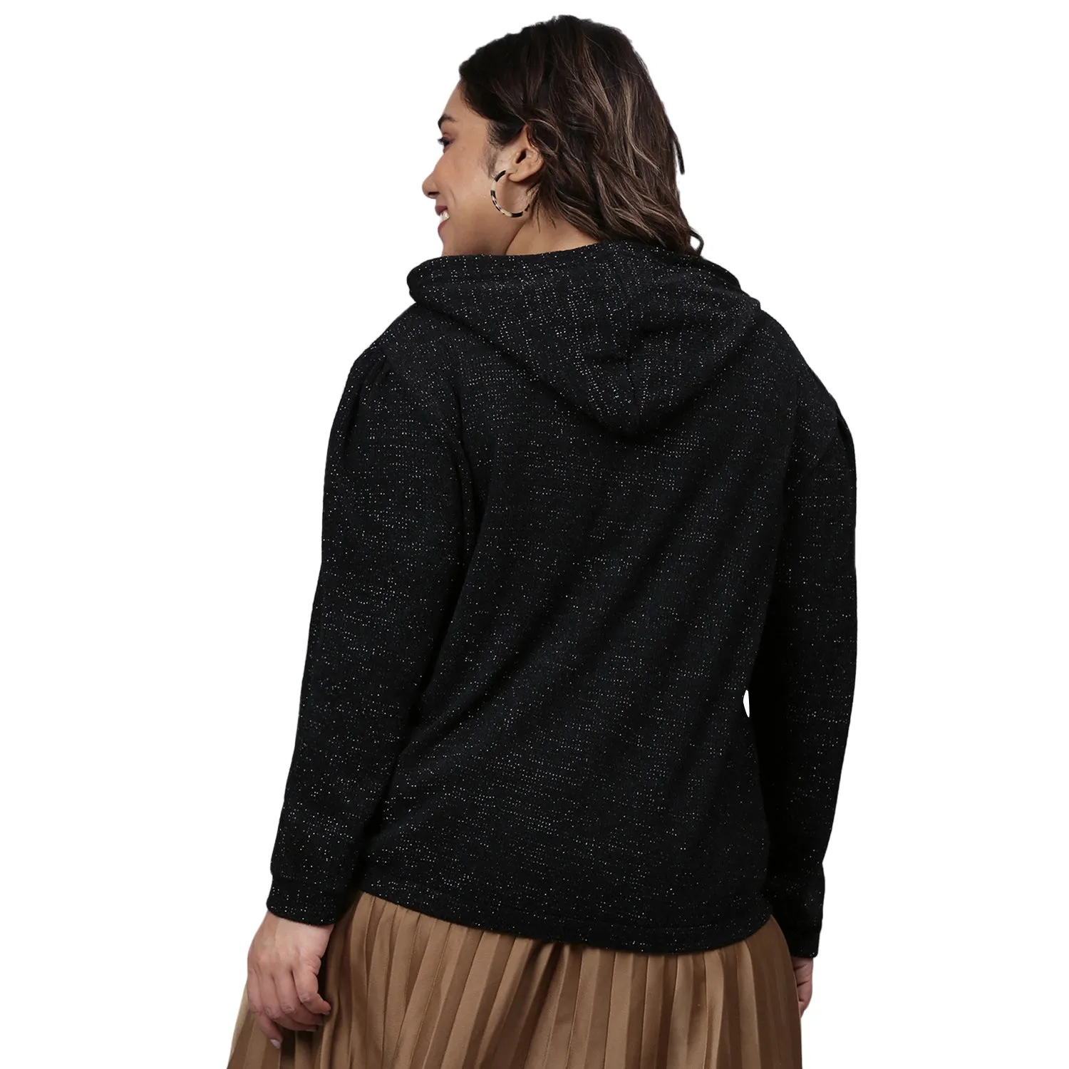Women Full Sleeve Hooded Sweatshirt