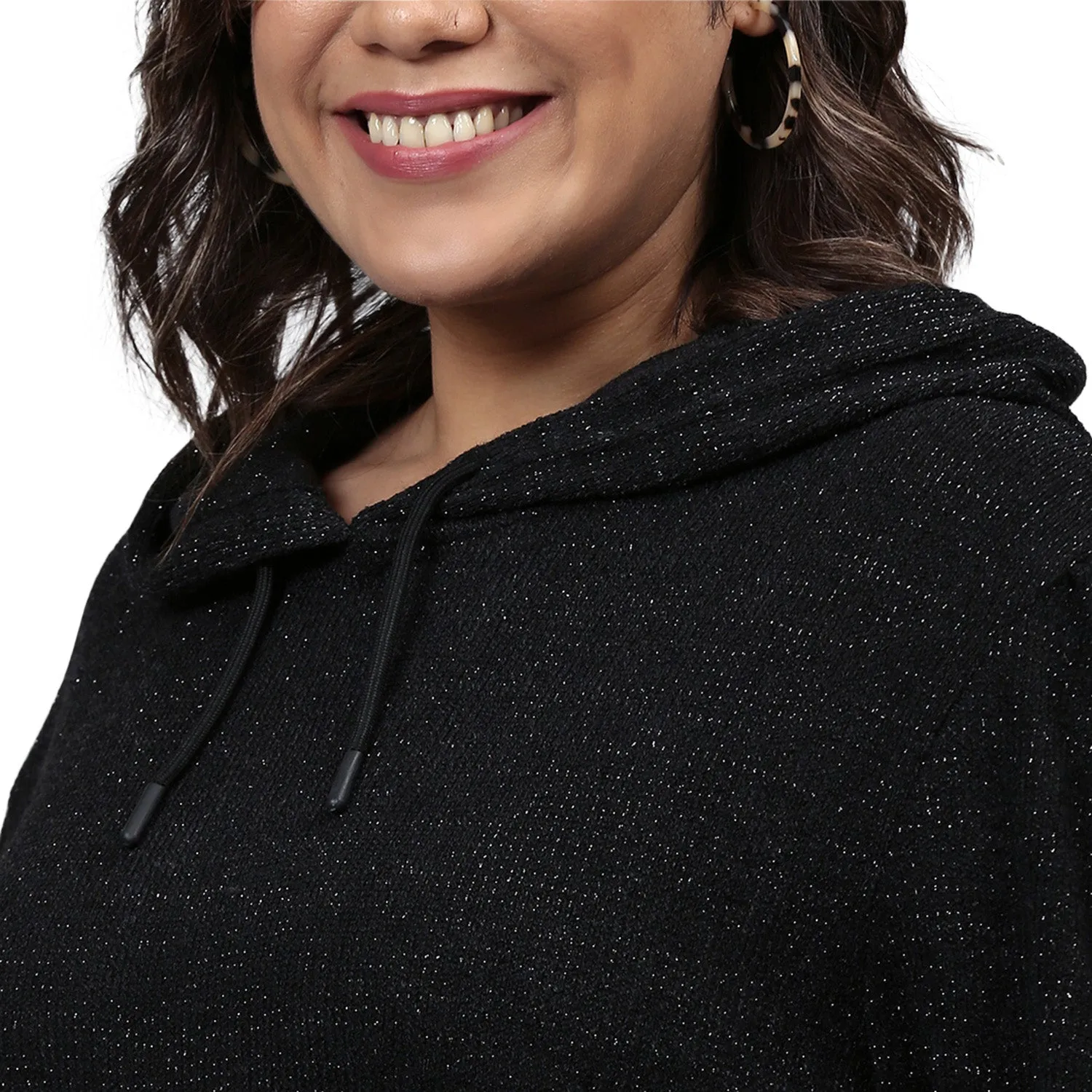 Women Full Sleeve Hooded Sweatshirt