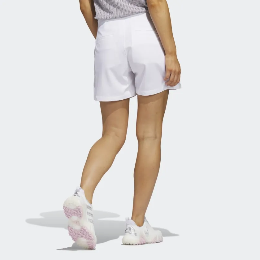 Women's adidas Pintuck 5-Inch Pull-On Golf Shorts