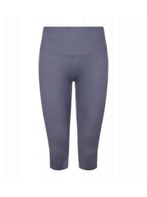 Women's Brand Logo Printed Capri Leggings,Lilac