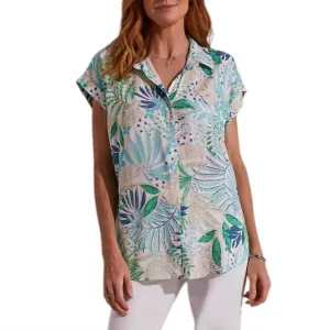 Women's Campshirt In Capri