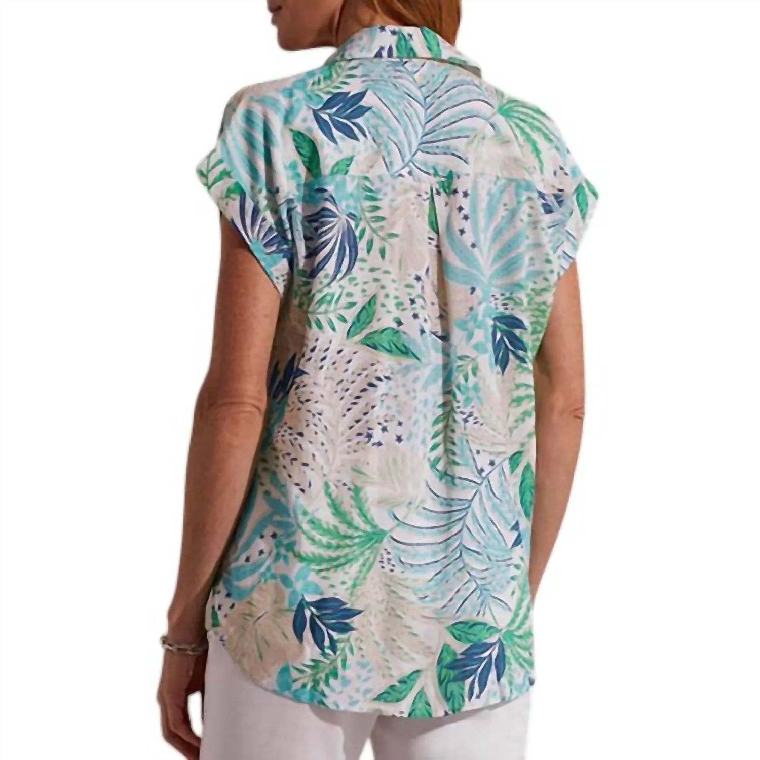 Women's Campshirt In Capri