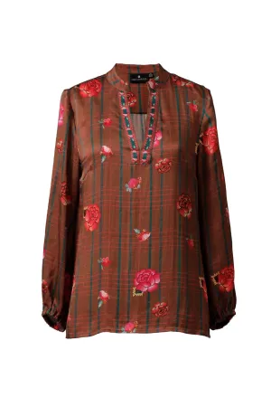 Women's Cindy Blouse In Brown