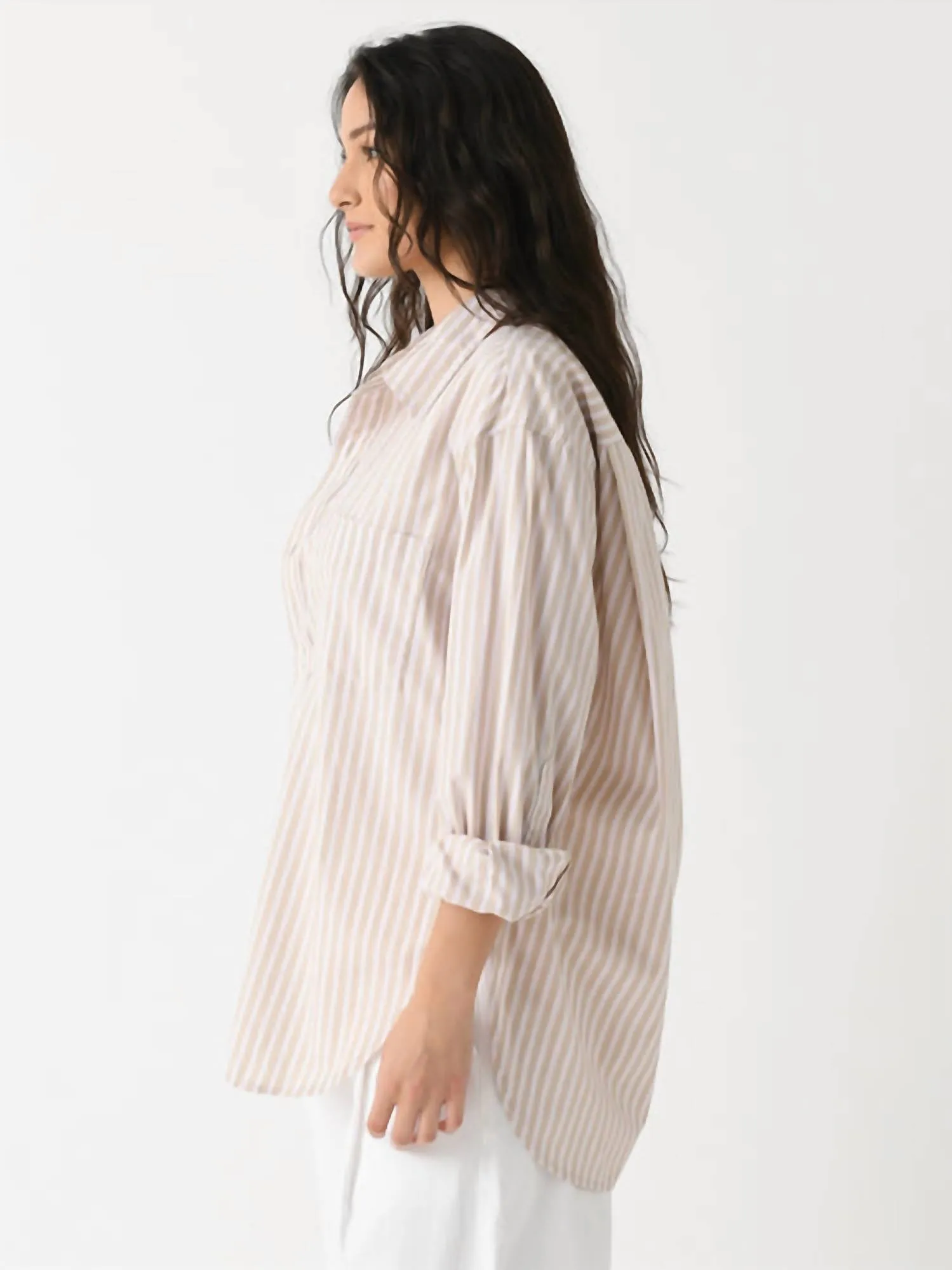 Women's Kayla Shirt In Mesa Stripe