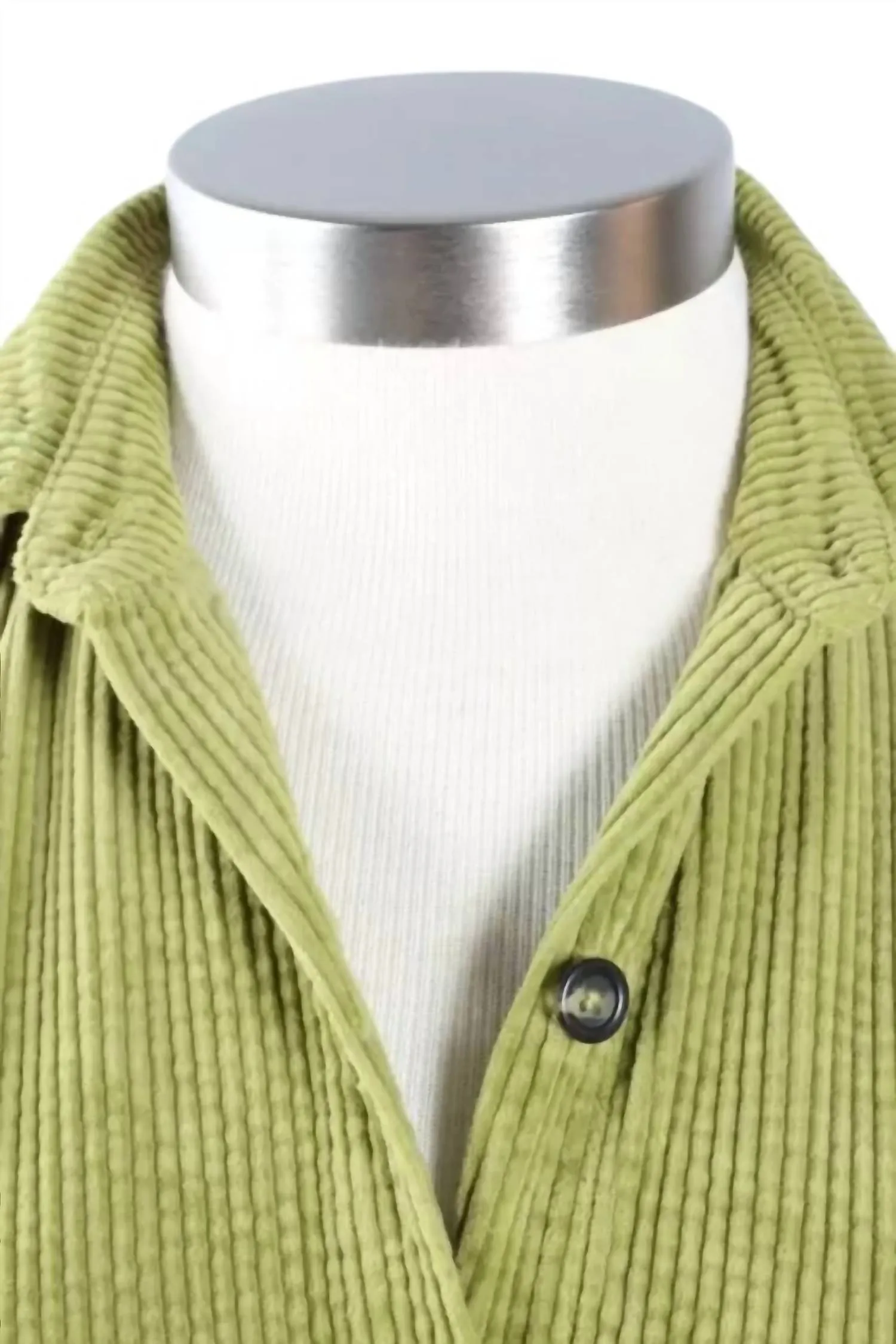 Women's Lux Cord A-Line Shirt In Frog