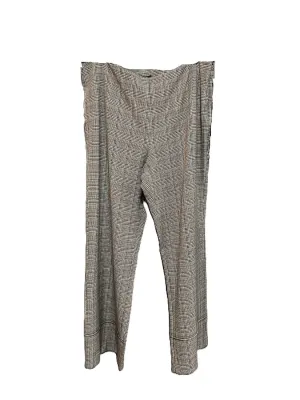 Women's Plaid Pant In Brown